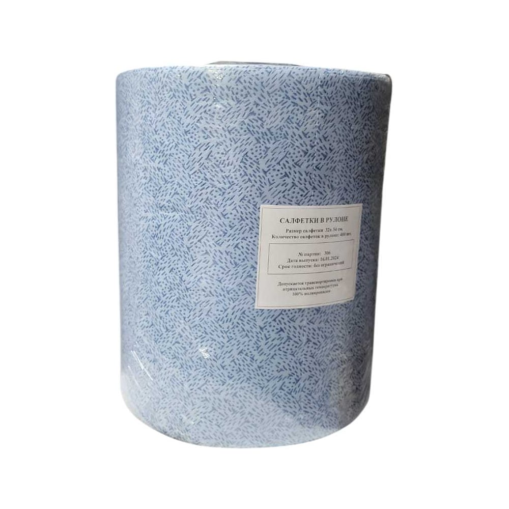 Изображение товара Салфетка в рулоне R2R КСМ 32x34 см, 400 листов, синяя