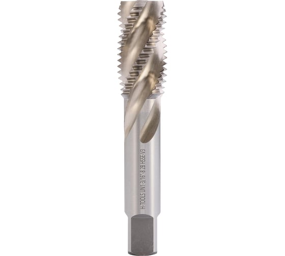 Изображение товара Метчик машинный спиральный H-Tools UN 1.3/16 -8 ISO529 HSSE C/2-3P R35 2B L-151мм a=18мм 1013168