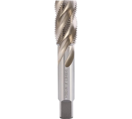 Изображение товара Метчик машинный спиральный H-Tools UN 1.1/8 -12 ISO529 HSSE C/2-3P R35 2B L-138мм a=16мм 1011812
