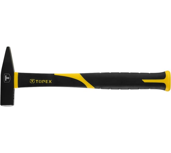 Изображение товара Слесарный молоток TOPEX 300 г, ручка из стекловолокна 02A833