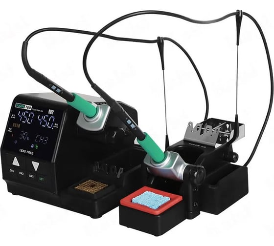 Изображение товара Двойная паяльная станция AMPERIN SUGON T60 Configuration 1 105505