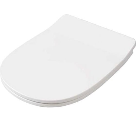 Изображение товара Сидение для унитаза с плавным закрытием и быстрым снятием Vanstore Struktur SO дюропласт 27257