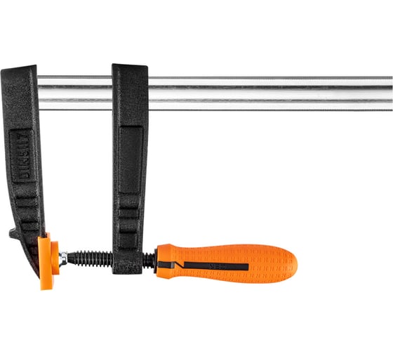 Изображение товара Струбцина NEO Tools усиленная, тип F, 120 x 300 мм, двухкомпонентная рукоятка 45-453