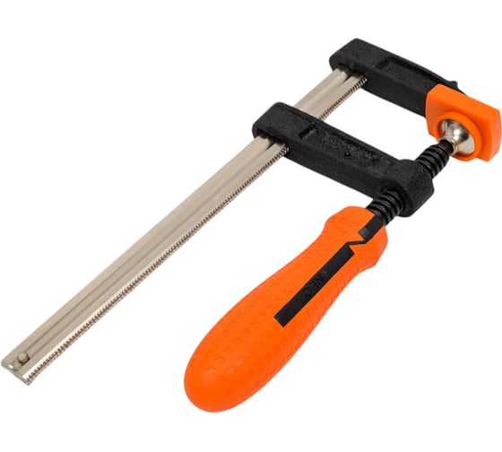 Изображение товара Струбцина NEO Tools тип F, 50 x 150 двухкомпонентная рукоятка 45-450