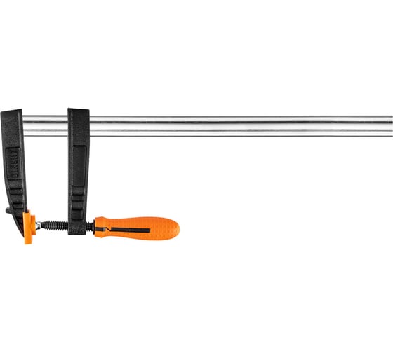 Изображение товара Струбцина NEO Tools тип F, 120 x 500 двухкомпонентная рукоятка 45-454