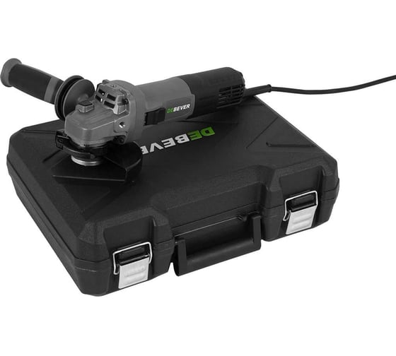 Изображение товара Угловая шлифмашина электрическая DeBever 125 мм, 1200 Вт, 3000 -11000 об/мин, 2,4 кг DBE-9221B