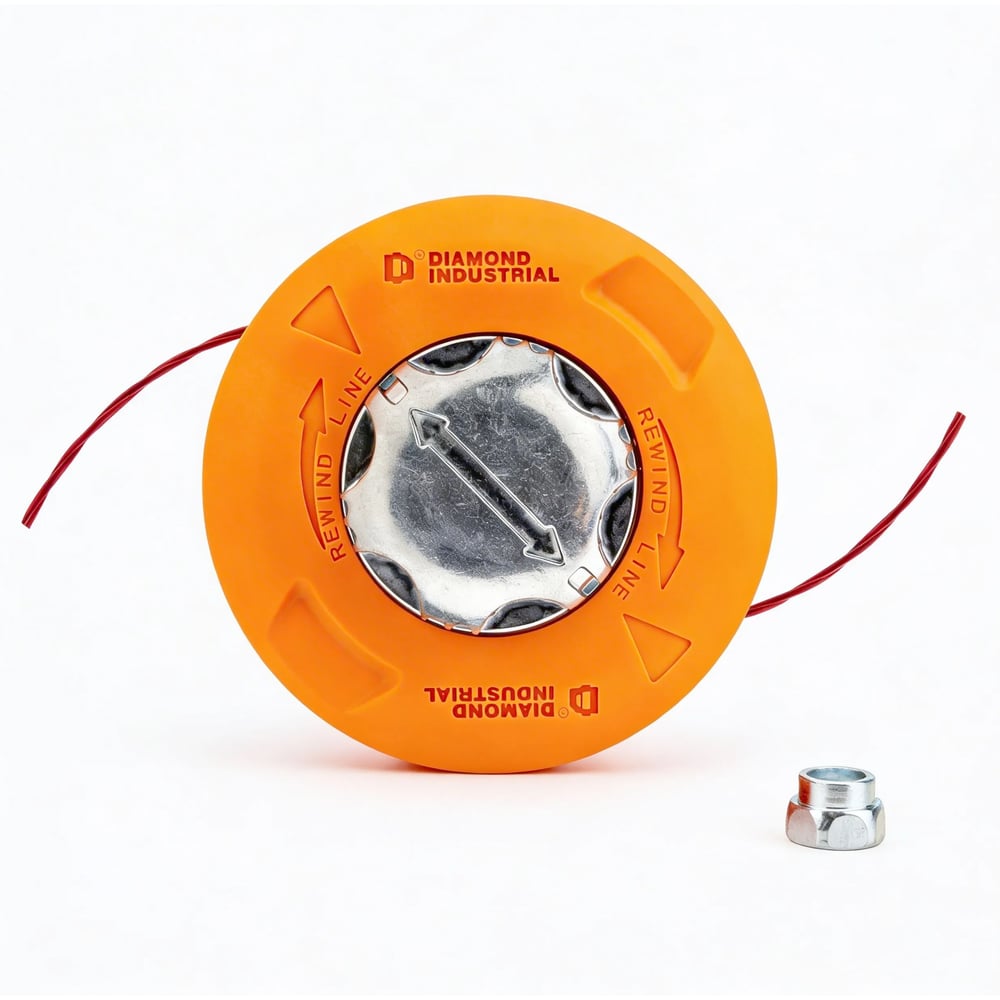 Изображение товара Катушка для триммеров Diamond Industrial М10x1.25 LH левая резьба, полуавтомат мет.кнопка, оранжевая DIDTRKAT44ORNG Изображение товара Катушка для триммеров Diamond Industrial М10x1.25 LH левая резьба, полуавтомат мет.кнопка, оранжевая DIDTRKAT44ORNG