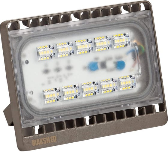Изображение товара Светодиодный прожектор MAKSILED 30Вт, 60град., 2400лм, IP65, 6000К, 193х143х36мм ML-FS103