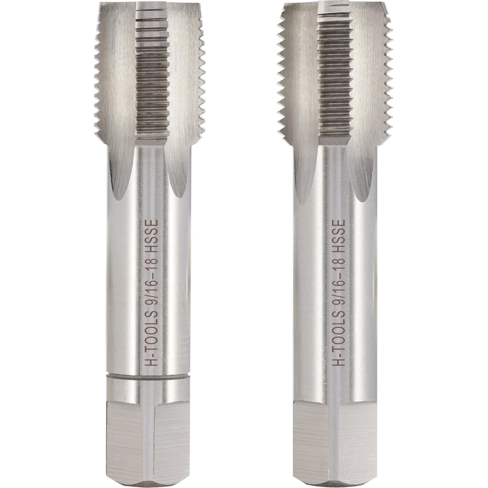 Изображение товара Метчик H-Tools UNF 9/16 -18 комплект 2 шт. высокой точности резьбы