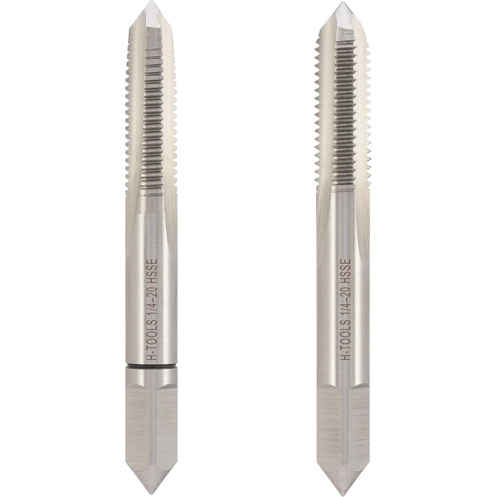 Изображение товара Метчик H-Tools UNC 1/4 -20 комплект из 2 штук DIN352 HSSE для нарезки внутренней резьбы