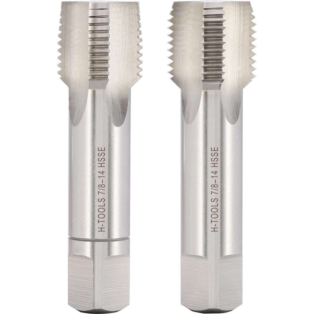Изображение товара Метчик H-Tools UNF 7/8 -14 комплект из 2 шт. DIN2181 HSSE 2B L-100мм