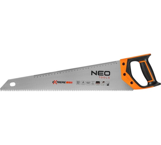 Изображение товара Ножовка по дереву NEO Tools 450 мм, 7TPI 41-136