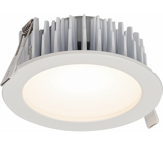 Изображение товара Встраиваемый светильник MAKSILED 15Вт, 220В, 1000лм, монтаж.отв. 100мм, 3000К, диммируемый ML-IN-K15W-WW