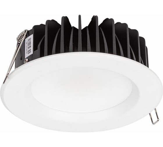 Изображение товара Встраиваемый светильник MAKSILED 16Вт, 220В, 1100лм, монтаж.отв. 130мм, 3000К, диммируемый ML-IN-K16W-WW