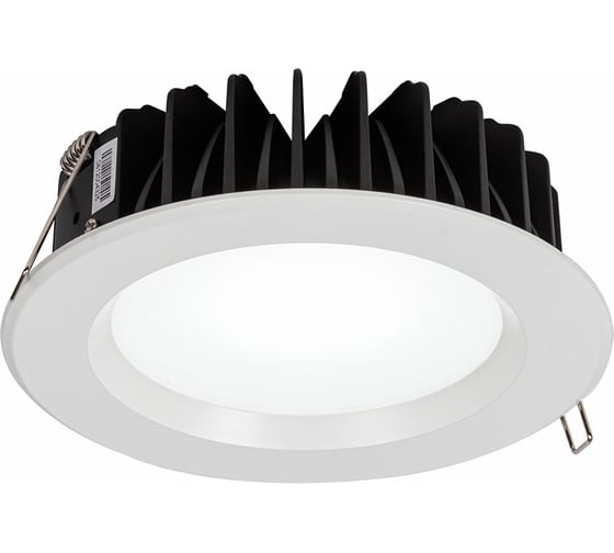 Изображение товара Встраиваемый светильник MAKSILED 18Вт, 220В, 1400лм, монтаж.отв. 150мм, 6000К, диммируемый ML-IN-K18W-W