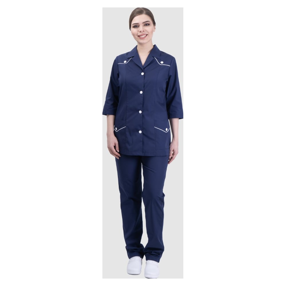 Изображение товара Костюм женский Спецобъединение ЕЖЕВИКА темно-синий размер 104-108