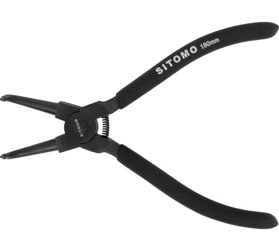 Изображение товара Съемник внутренних стопорных колец HORTZ изогнутый 180 мм 1151863