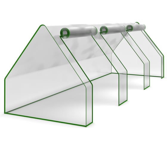 Изображение товара Чехол для теплиц GREEN APPLE GA-House-max cover на молнии 2700x900x900 мм Б0069498