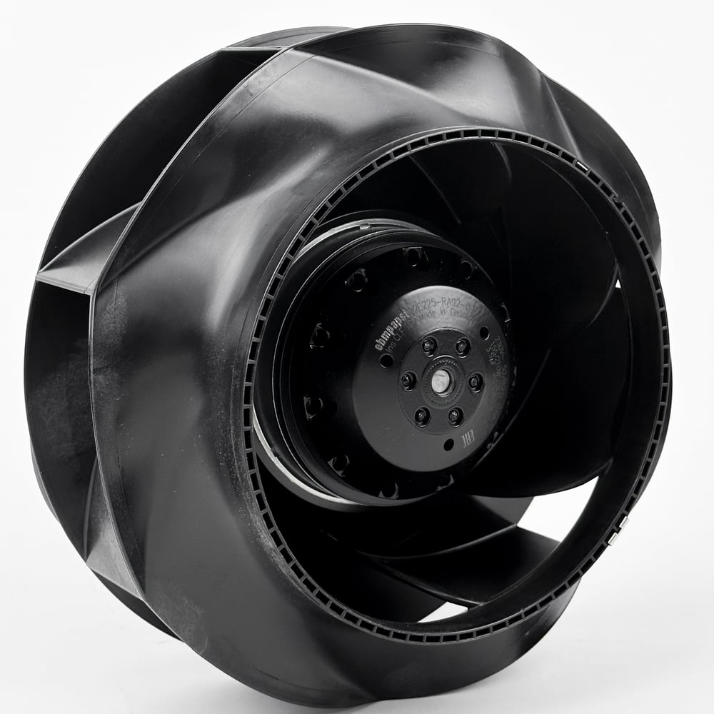 Изображение товара Вентилятор KRAFTAIR Ebmpapst центробежный промышленный диаметр 225 мм