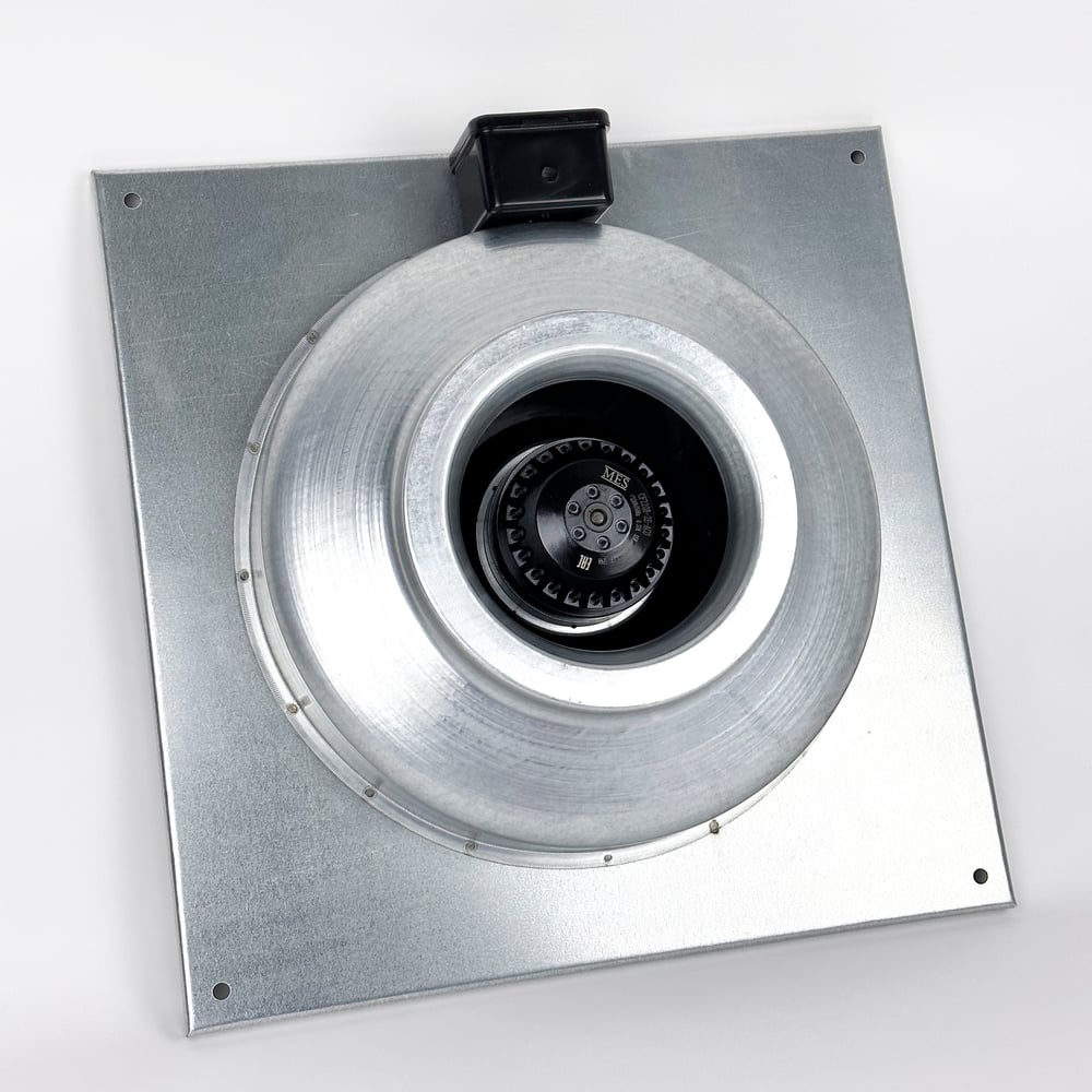 Изображение товара Канальный вентилятор KRAFTAIR ВКК-ФВ-160 круглый на квадратном фланце