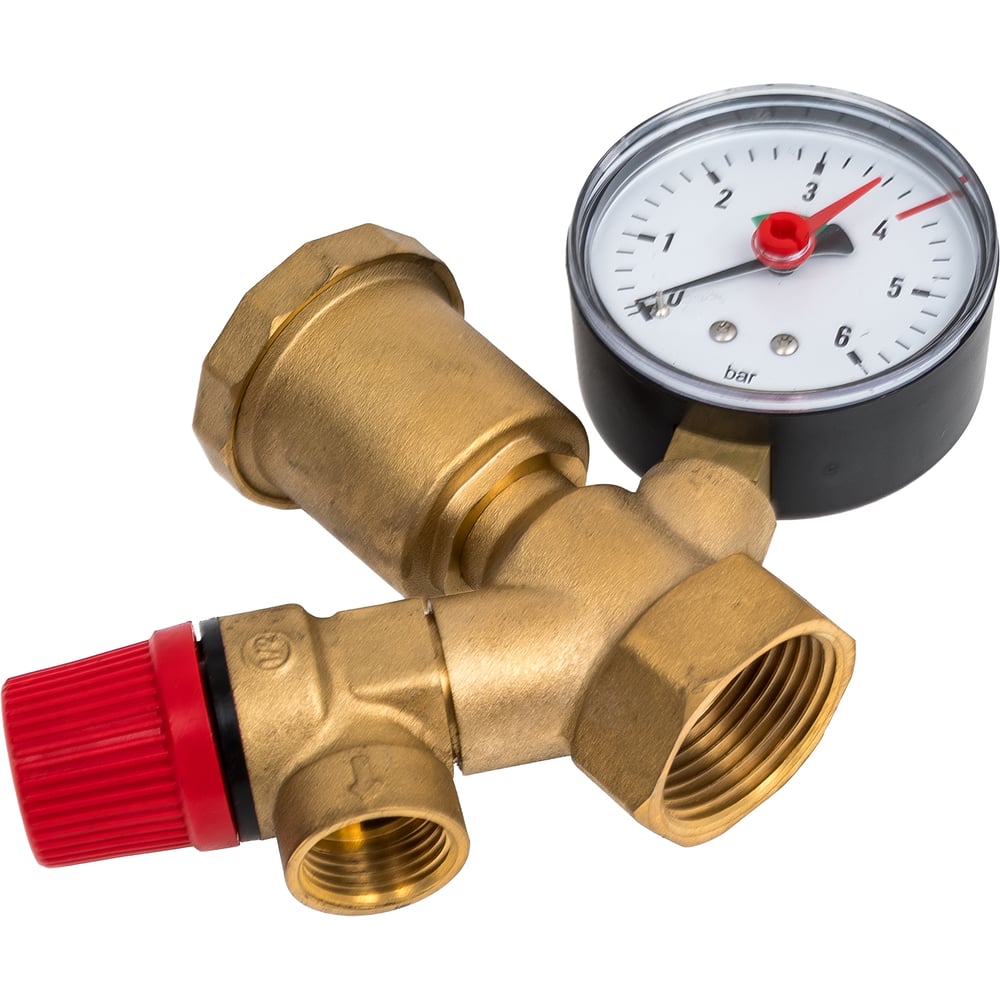 Изображение товара Группа безопасности котла Sibio 1 1,5 бар SIB-B2102-1,5-1 для бытовых систем