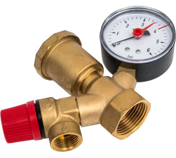 Изображение товара Группа безопасности котла Sibio 1 1, 5 бар SIB-B2102-1,5-1