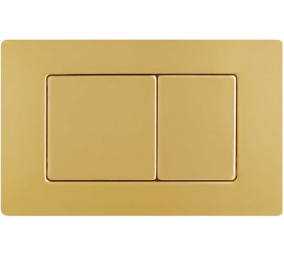 Изображение товара Кнопка смыва Stella Polar квадратная, золото KN9900022 SP-00001866