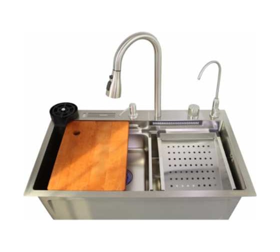 Изображение товара Мойка кухонная Stella Polar Альмерия серая матовая KN754505 SP-00001886