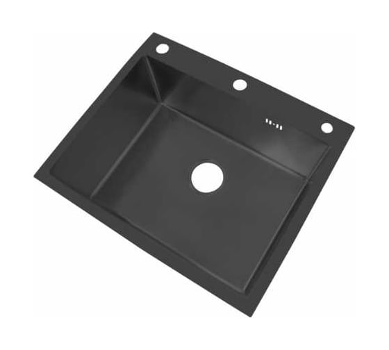 Изображение товара Мойка кухонная Stella Polar Кастельо черная KN605008 SP-00001890