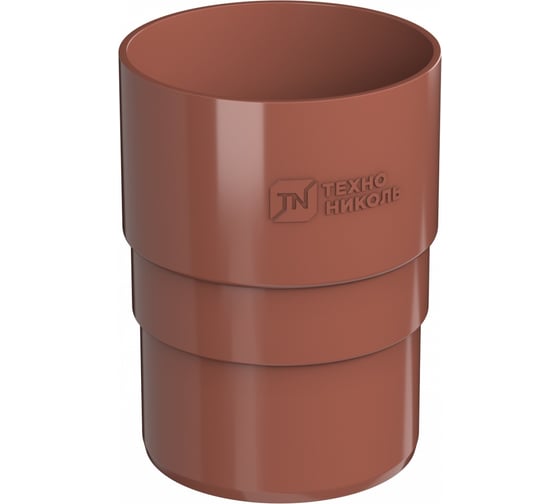 Изображение товара Муфта трубы Технониколь (ПВХ; красный; 1 шт) TN425672