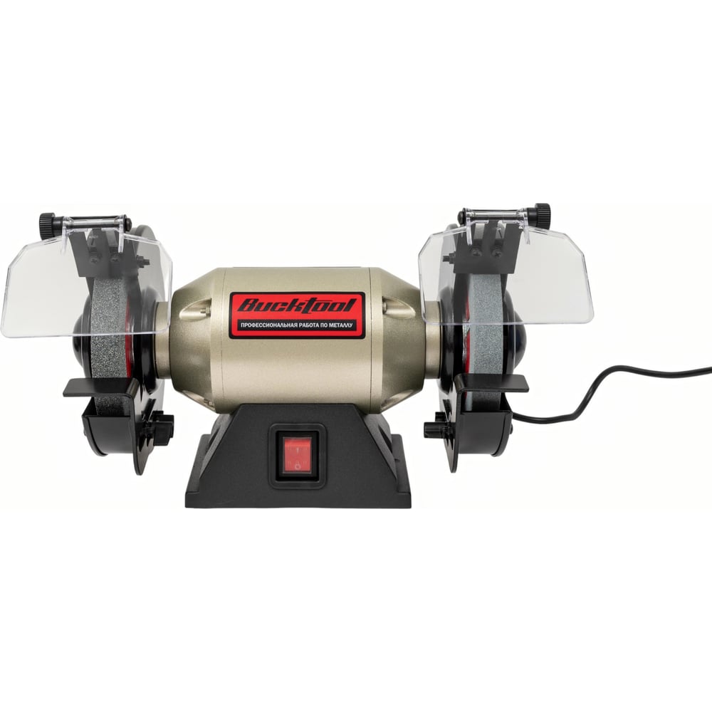 Изображение товара Заточной станок Bucktool 150 мм DSM150 с защитным экраном