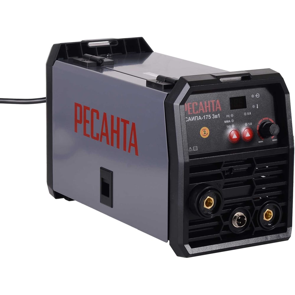 Изображение товара Сварочный полуавтомат Ресанта САИПА-175 3в1 для MMA TIG алюминия 175 А