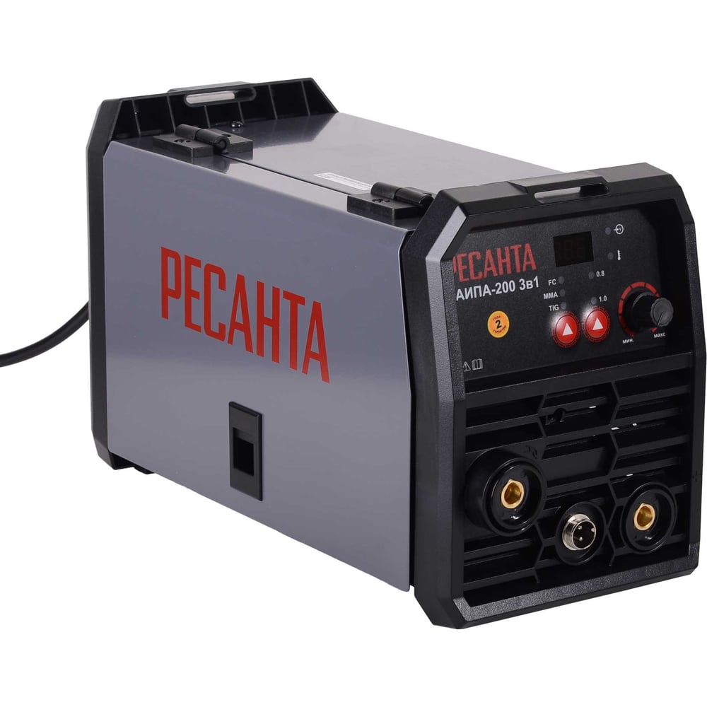 Изображение товара Профессиональный сварочный полуавтомат Ресанта САИПА-200 3в1 с цифровым дисплеем