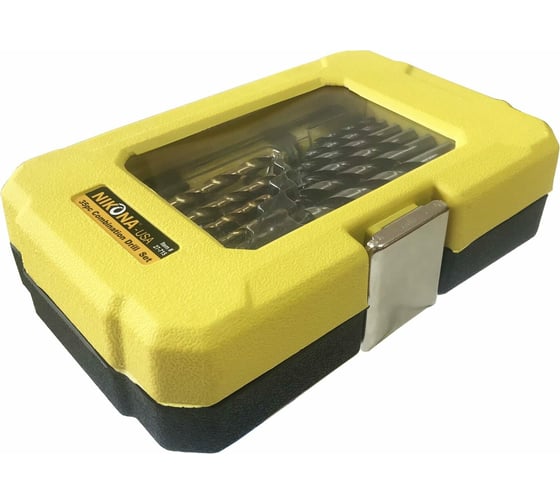 Изображение товара Набор комбинированных сверл и бит Cr-V 35 предметов NIKONA 27-715