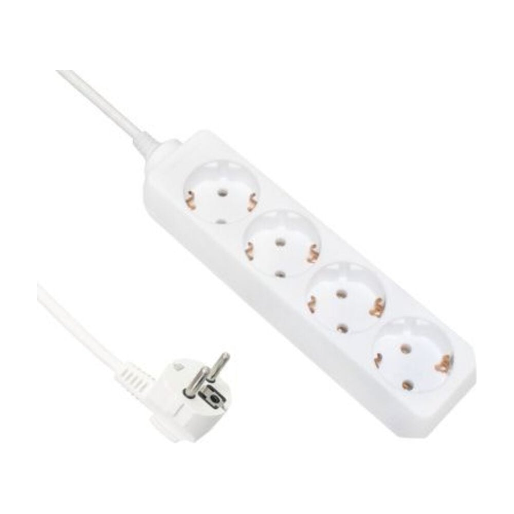 Изображение товара Удлинитель POWERMAN 4 гнезда 3м с защитой IP20 и заземлением