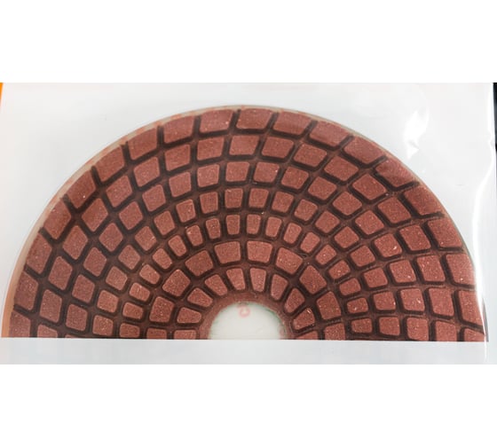 Изображение товара Круг алмазный гибкий шлифовальный АГШК (100 мм; Р100; с водой) BOHRER 55110010