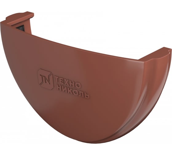 Изображение товара ПВХ заглушка желоба Технониколь (красный; 1 шт) TN425643