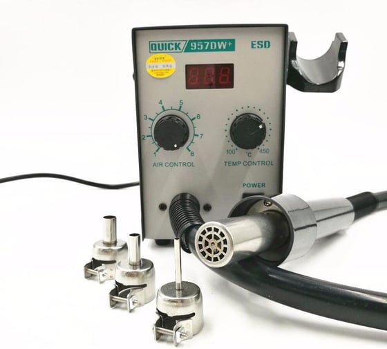Изображение товара Паяльная станция AMPERIN Quick 957DW+ ESD 088935