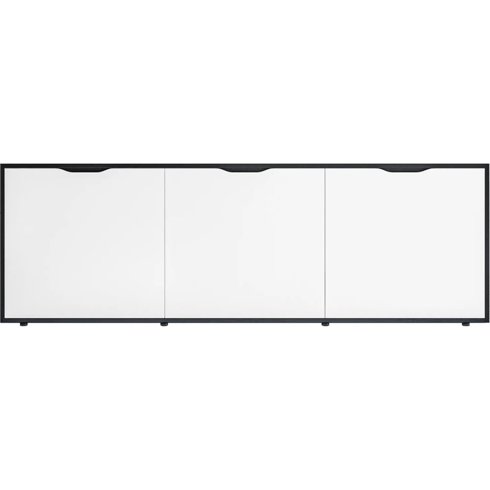 Изображение товара Экран для ванны 1Marka 150 Grunge Loft белый прямоугольный откидной из металла и ЛДСП