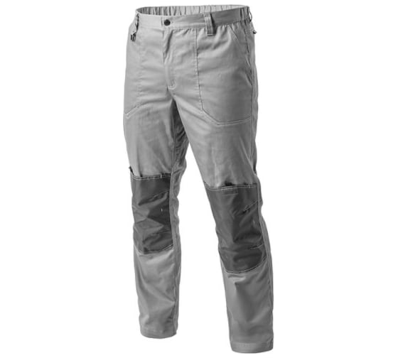 Изображение товара Рабочие штаны HOEGERT TECHNIK KALMIT светло-серые, р.L /52/ HT5K805-1-L
