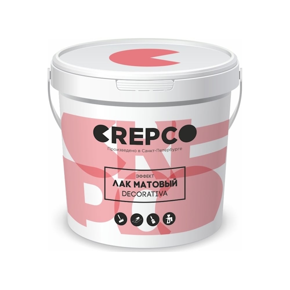 Изображение товара Матовый влагостойкий лак для декоративной штукатурки и дерева ITALICA 1 кг