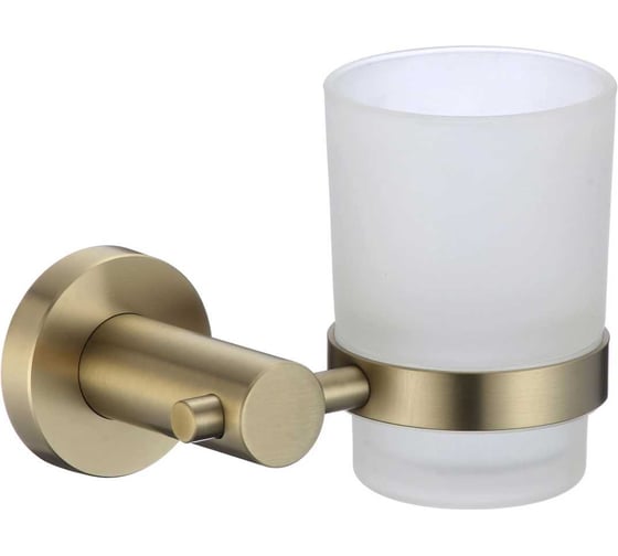 Изображение товара Стакан стеклянный с настенным держателем Savol S-005658C