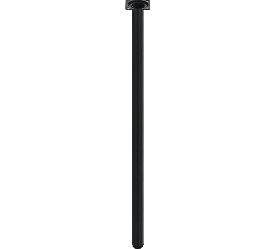 Изображение товара Ножка Tech-Krep металл.круглая, регулир, D30х800мм, черная мат - накл. /Zitar 158836