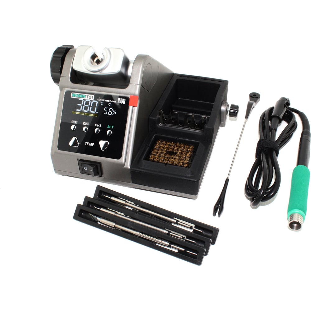 Изображение товара Паяльная станция AMPERIN SUGON T21 Configuration 2 105515