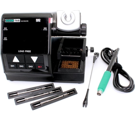 Изображение товара Паяльная станция AMPERIN SUGON T60 Configuration 2 105508