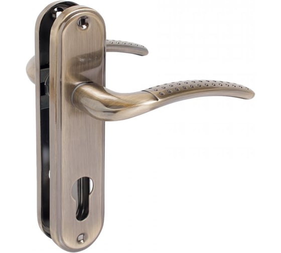 Изображение товара Комплект ручек Аллюр 132-1 70 мм AB ст.бронза 14638