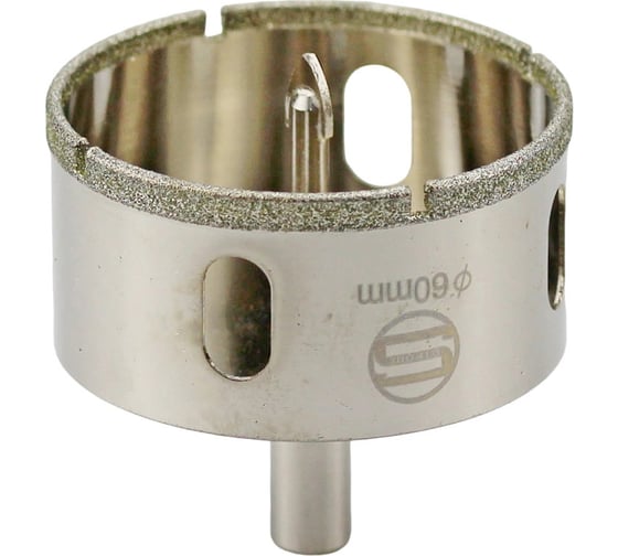 Изображение товара Алмазная коронка с центрирующим сверлом по стеклу и кафелю Strong CTK-089 60мм СТК-08900060