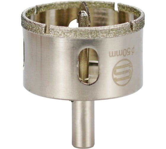 Изображение товара Алмазная коронка с центрирующим сверлом по стеклу и кафелю Strong CTK-089 50мм СТК-08900050