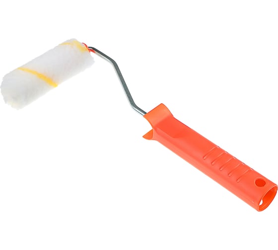 Изображение товара Валик в сборе ЕРМАК полиэстер 100мм, D15мм, ворс 12мм, ось 6мм 681-177