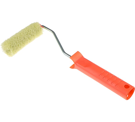 Изображение товара Валик в сборе ЕРМАК полиакрил 100мм, D15мм, ворс 12мм, ось 6м 681-178